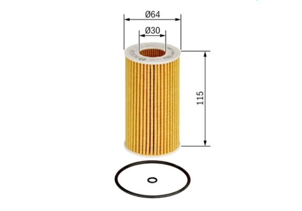 1457429157 BOSCH FILTR OLEJU.