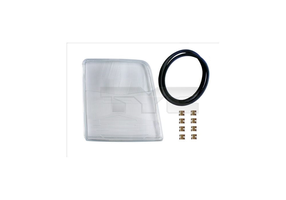 20-12740-LA-1 TYC SZKLO REFLEKTORA LT  L kpl z uszczelką i spinkami