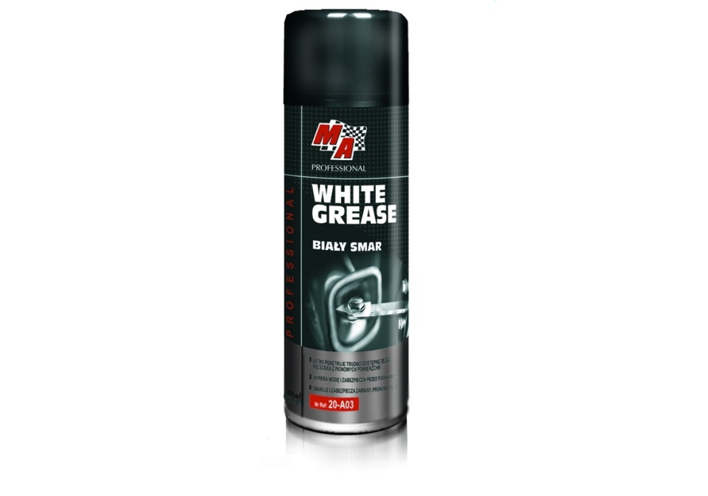20-A03 MOJE AUTO BIAŁY SMAR.