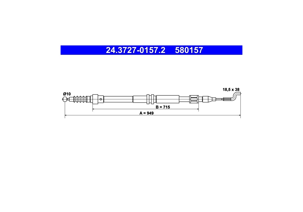 24.3727-0157.2 ATE LINKA HAM. RECZ. VW T4 96-