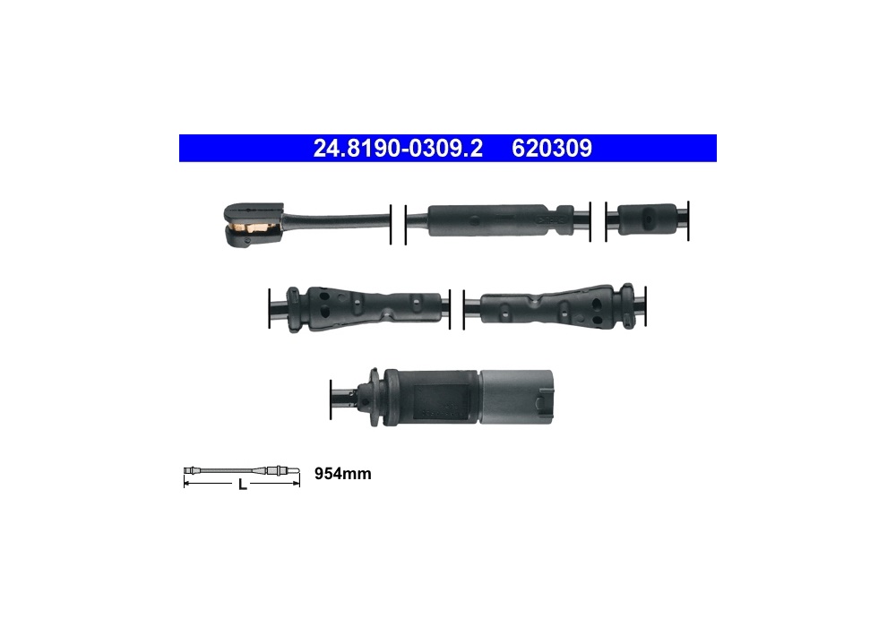 24.8190-0309.2 ATE CZUJNIK KLOCK. HAMULC. BMW X3 F25  10- LEWY P