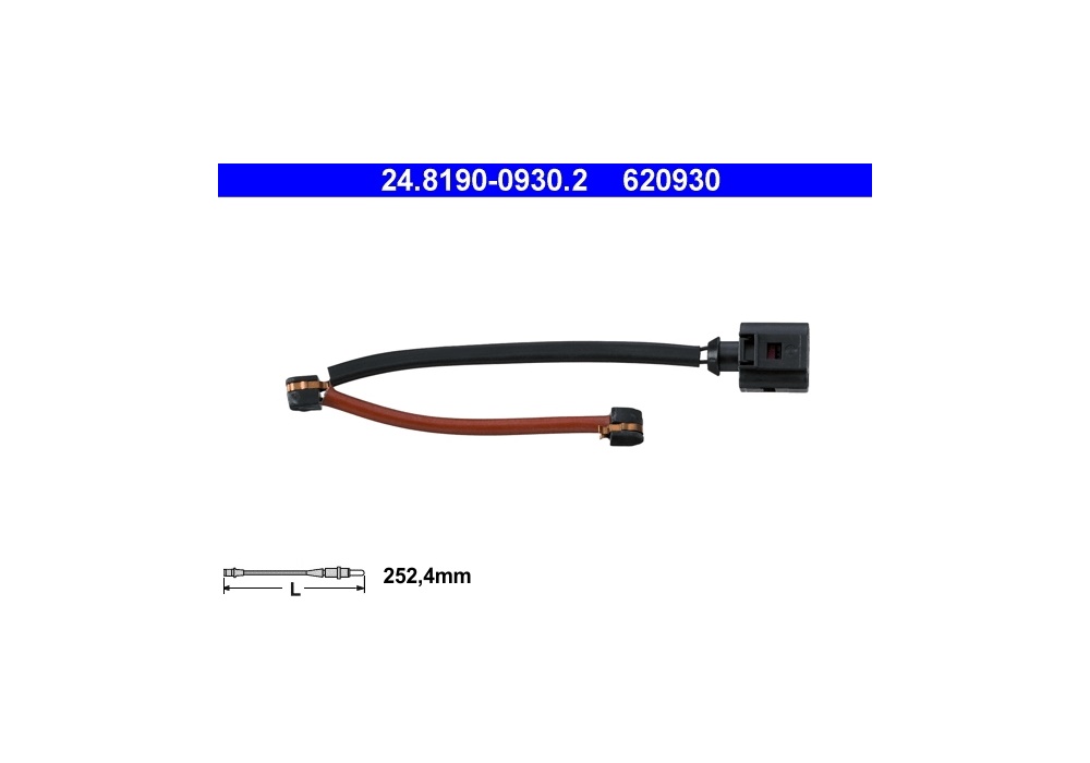 24.8190-0930.2 ATE CZUJNIK ZUZYCIA klocków Audi Q7,Touareg 7L0907637C