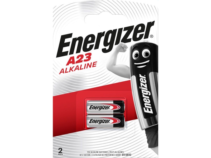 E23A ENERGIZER BATERIA ALKAL.LR23A - 2 szt blister