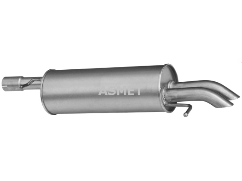 04.093 IZAWIT Tłumik układu wydechowego tył SKODA SUPERB I; VW PASSAT B5, PASSAT B5.5 1.8-2.8