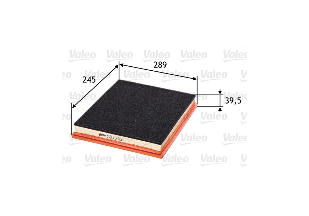 585245 VALEO FILTR POWIETRZA
