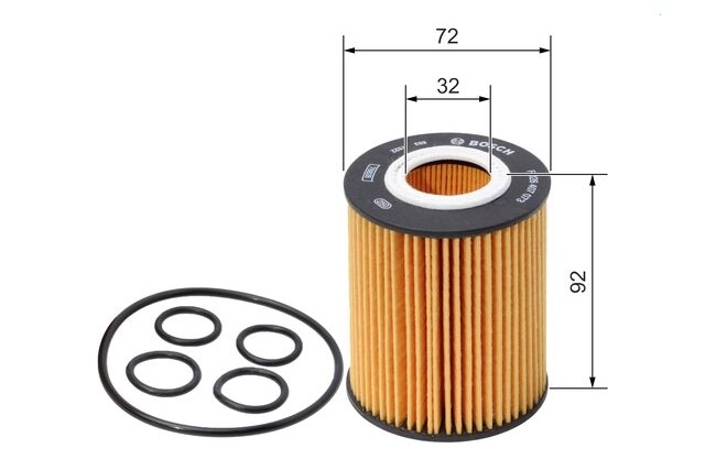 F026407073 BOSCH FILTR OLEJU.
