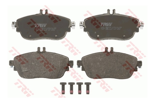 GDB1932 TRW KLOCKI HAMULCOWE