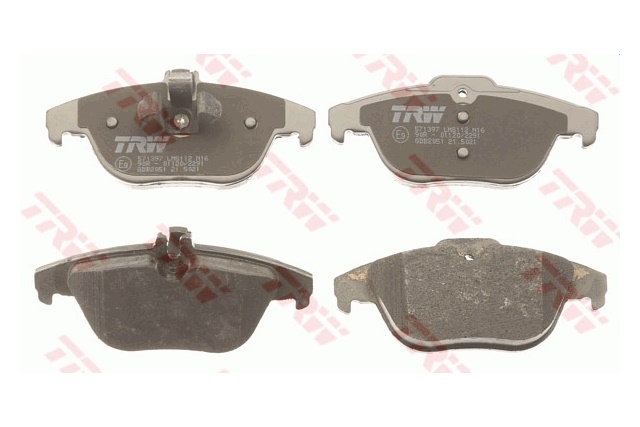 GDB2051 TRW KLOCKI HAMULCOWE