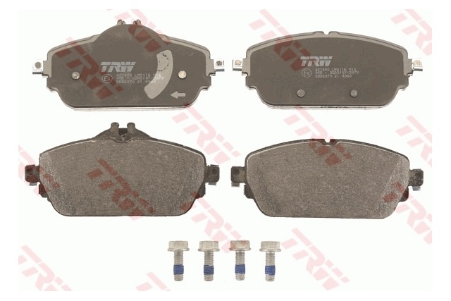 GDB2070 TRW KLOCKI HAMULCOWE