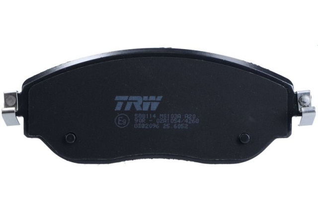 GDB2096 TRW KLOCKI HAMULCOWE