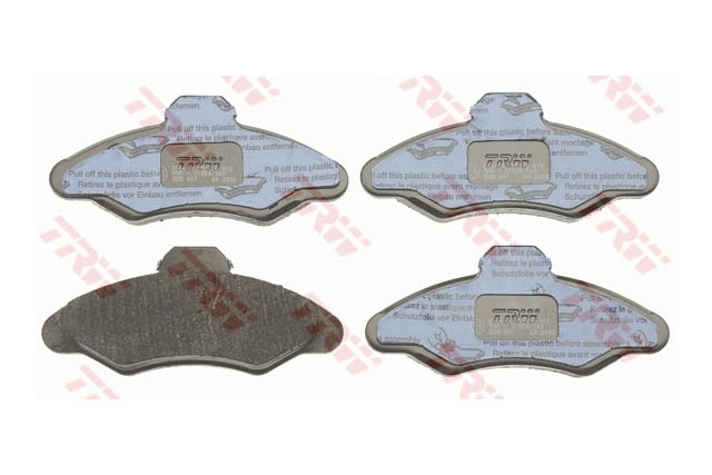 GDB897 TRW KLOCKI HAMULC. FORD ESCORT,ORION  90-00