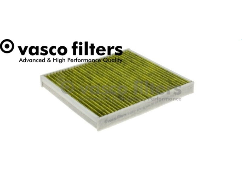 B710 VASCO FILTR KABINOWYdla alergików GOLF VII 12- /Z POLIFENOLEM/ dodatkowa powłoka dla a