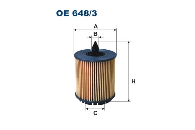 OE648/3 FILTRON FILTR OLEJU