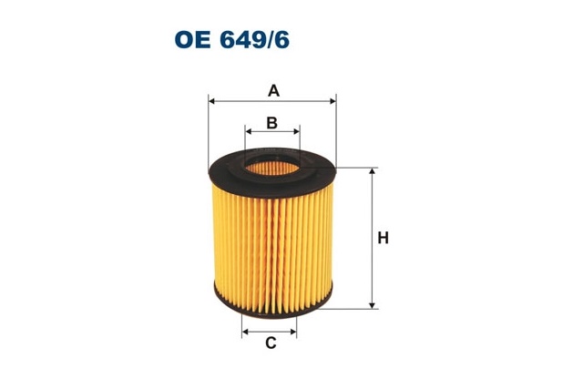 OE649/6 FILTRON FILTR OLEJU