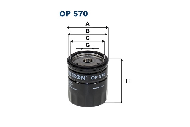 OP570 FILTRON FILTR OLEJU