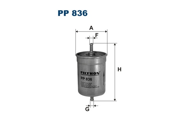 PP836 FILTRON FILTR PALIWA