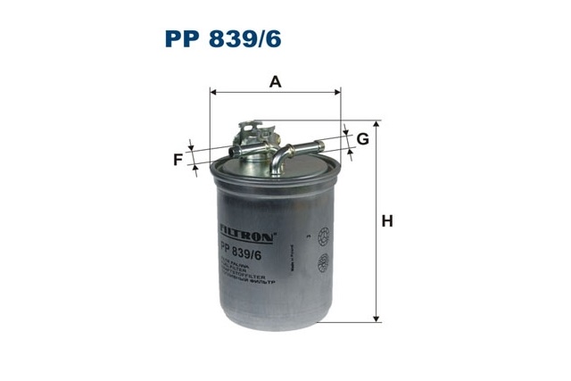 PP839/6 FILTRON FILTR PALIWA