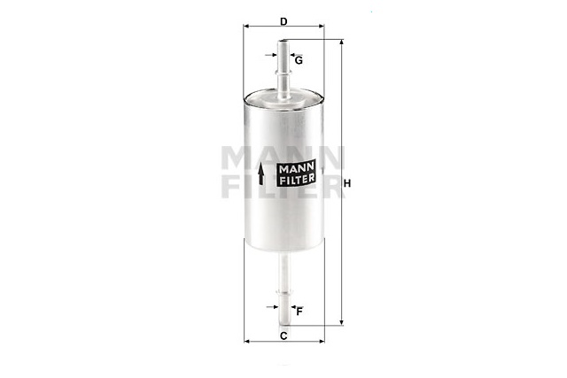 WK512/1 MANN-FILTER FILTR PALIWA FORD FOCUS 1.4-2.0 16V 98-