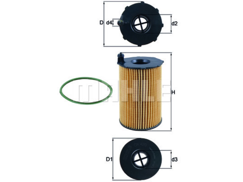 OX 420D KNECHT WKŁAD FILTRA