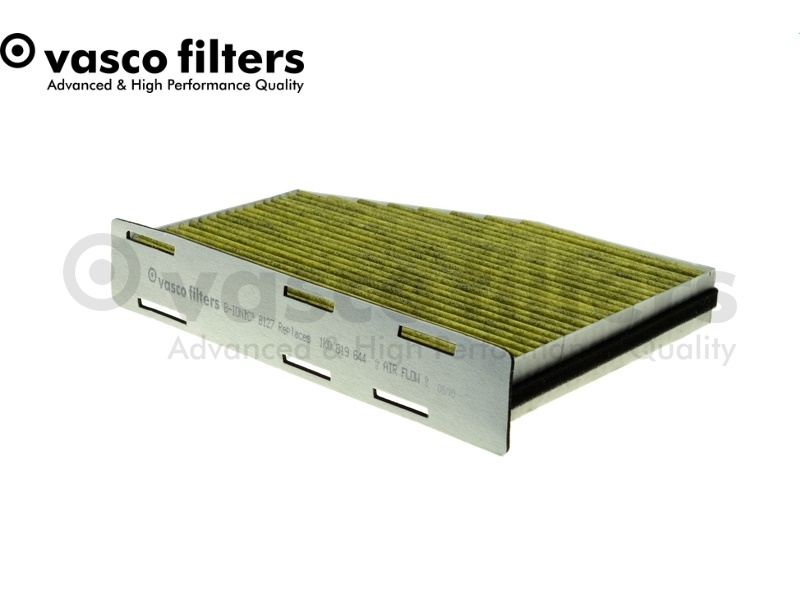 B127 VASCO FILTR KABINOWY CAREMETIX VW Golf V, VI, FILTR KABINOWY VW dla alergików z węglem