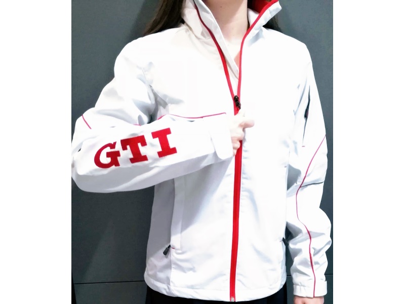 6R3084013D54W VAG Kurtka VW GTI damska Softshell biała,rozm M