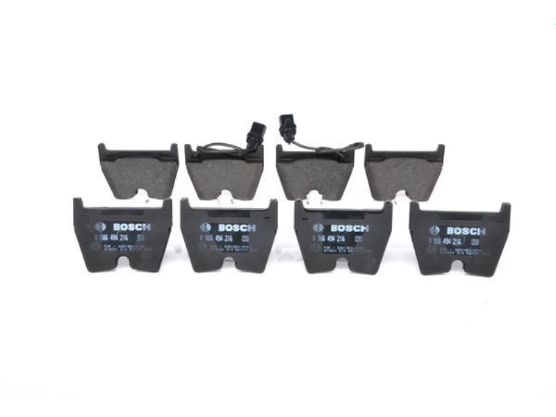 0 986 494 216 BOSCH Klocki hamulcowy kpl. przód AUDI A4, A5, R8 4.2/5.2 QUATTRO 09.05-