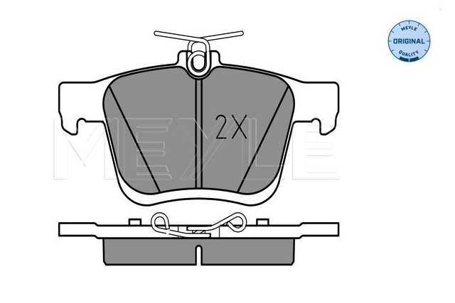 025 250 0816 MEYLE KLOCKI HAMULCOWE