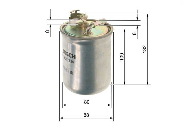 0450906334 BOSCH FILTR PALIWA