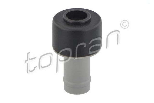 112 281 TOPRAN Przewód odpowietrzania skrzyni korbowej pasuje do: AUDI 100 C2, 100 C4, 200 C2,