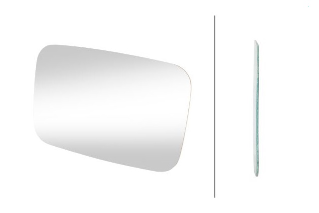 9EY 562 033-003 HELLA Szkło lusterka zewnętrznego L/P (wypukłe)  VW TRANSPORTER T4 07.90-04.03 DOKA