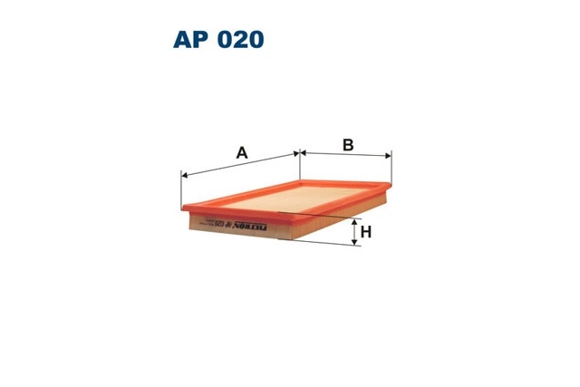 AP 020 FILTRON FILTR POWIETRZA AP 020