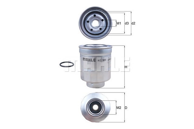 KC 389 KNECHT FILTR PALIWA