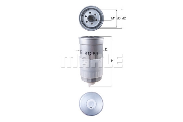KC 69 KNECHT FILTR PALIWA