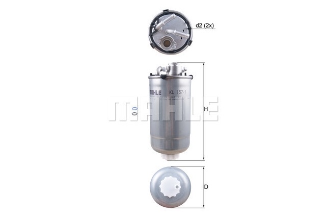 KL 157/1D KNECHT FILTR PALIWA