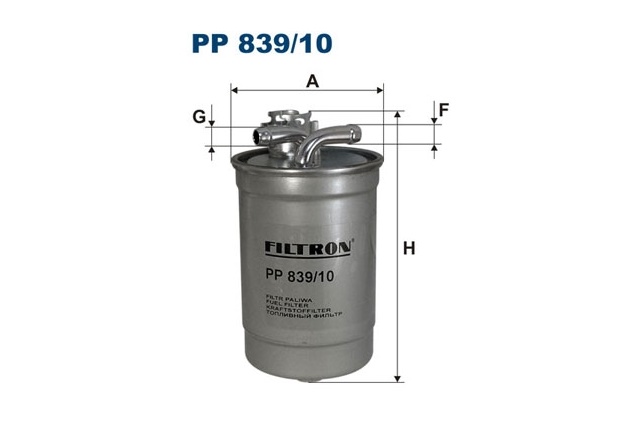 PP 839/10 FILTRON FILTR PALIWA