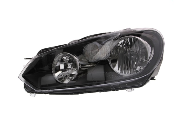 043850 VALEO Reflektor L (H15/H7, elektryczny, z silnikiem, kolor wkładu: czarny) pasuje do: