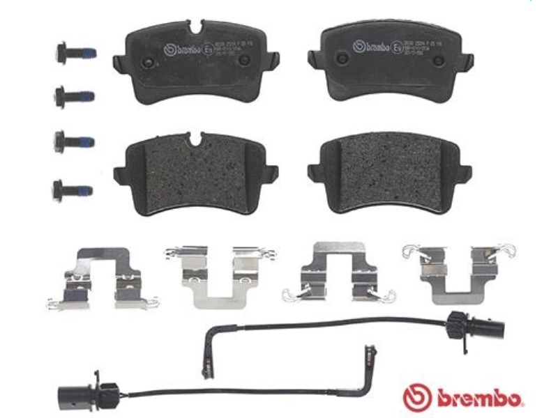 P85118 BREMBO Klocek hamulcowy kpl. tył AUDI A4 B8, A5, A6 ALLROAD C7, A6 C7, A7; PORSCHE MACA