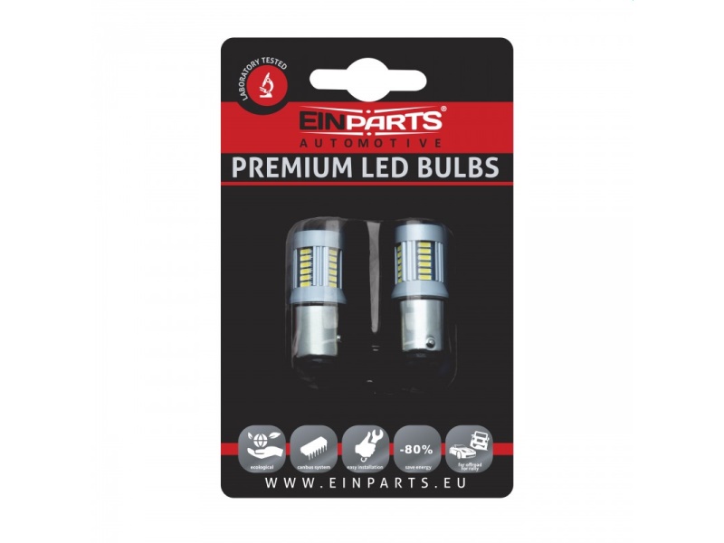 EPL46 EINPARTS Żarówka LED P21/5W 1157 30 SMD 4014 CANBUS - 2 SZT