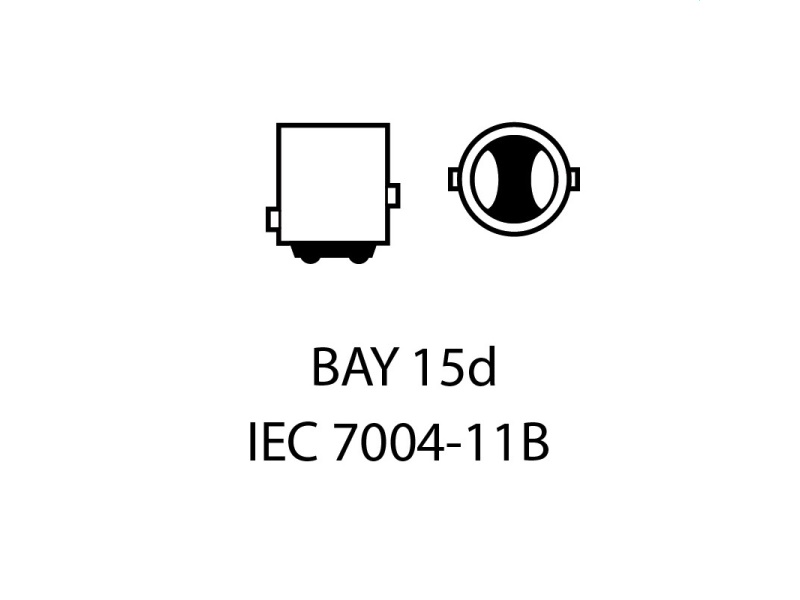 EPL46 EINPARTS Żarówka LED P21/5W 1157 30 SMD 4014 CANBUS - 2 SZT