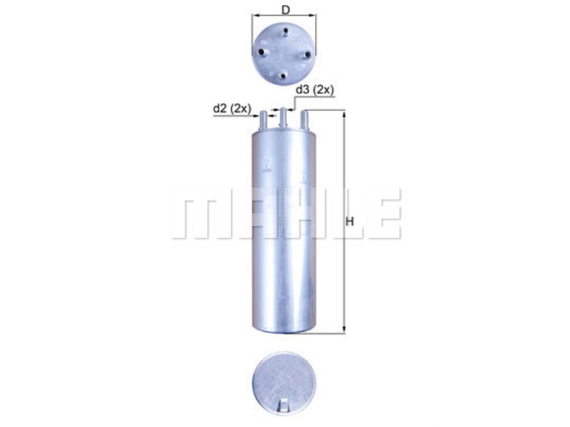 KL 229/11 KNECHT Filtr paliwa VW T5 T6 CALIFORNIA T5 CAMPER, CALIFORNIA T6 CAMPER, MULTIVAN T5, M