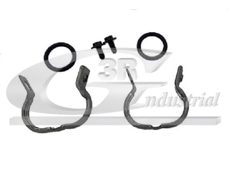 86283 3RG Zestaw uszczelek klamry nagrzewnicy VW Passat B6