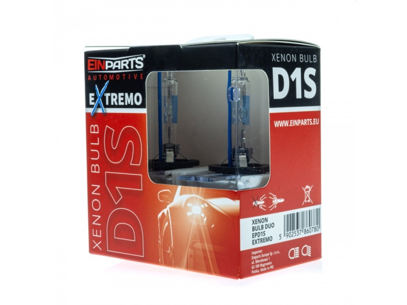 EPD1SDUO EINPARTS DUOPACK XENON EPD1S EXTREMO 35W 6000K