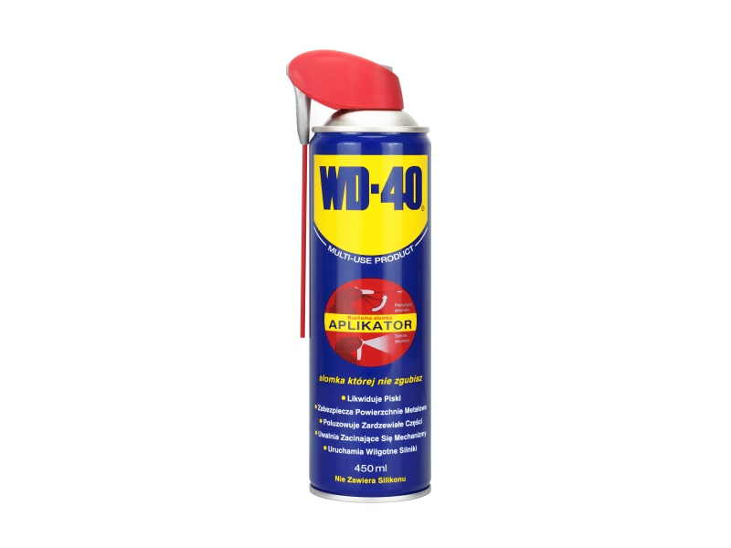01-450 MOJE AUTO WD-40 Preparat Wielofunkcyjny 450ml - aplikator