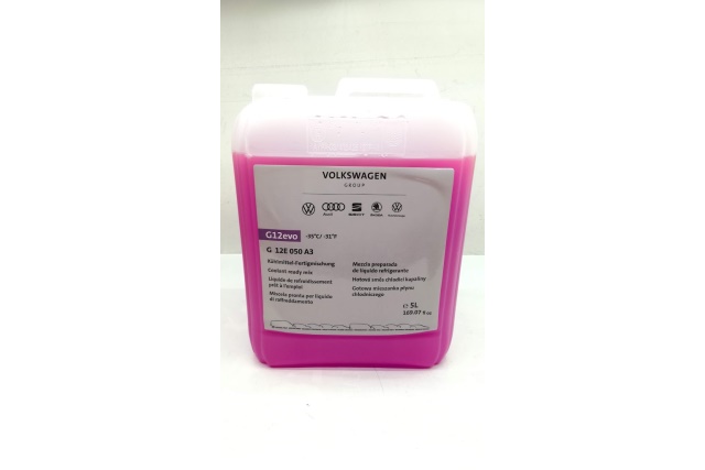 G12E050A3 VAG Płyn chłodniczy G12 EVO do -35 C 5l