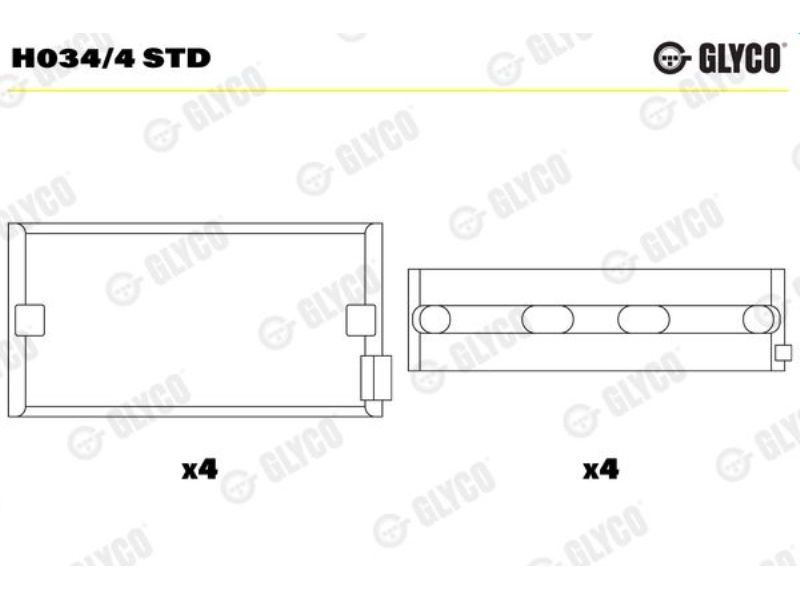 H034/4 STD GLYCO PANEWKI GLOWNE V6 STD