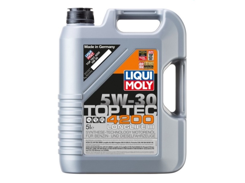 LM8973 LIQUI MOLY OLEJ 5W30 TOP TEC 4200 5l