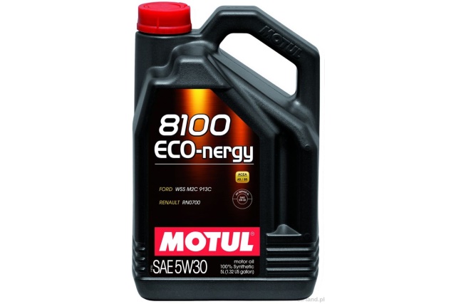 102898 MOTUL MOTUL8100 ECO-NERGY 5L 8100 ECO-NERGY 5W30 5L 100% SYNTETYCZNY/FORD WSS M2C 913D