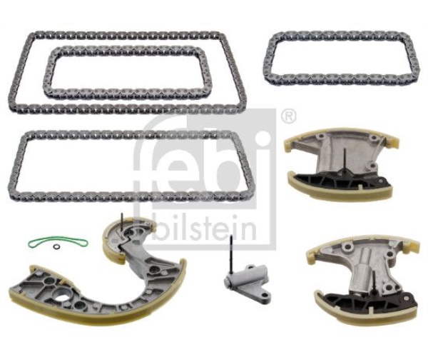 44486 FEBI BILSTEIN ZESTAW VW ŁAŃC. RORZ. A4/A6/A8/Q7/TOUAREG 2,7/3,0TDI ŁAŃCUCH X 4, NAPINACZ X 4
