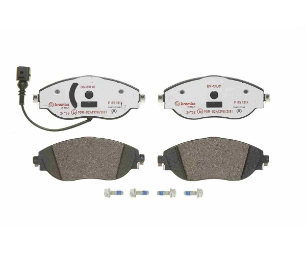 P85131X BREMBO KLOCKI HAMULCOWE (XTRA LINE / STRONA ZABUDOWY: OŚ PRZEDNIA