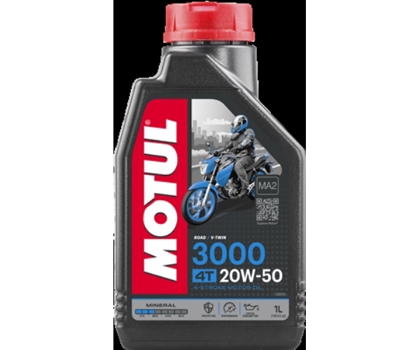 107318 MOTUL OLEJ SILN. SAE 20W-50 DO 4-SUW (MINERALNY, DO MOTOCYKLI 4-SUW